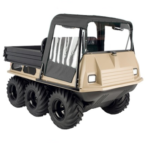 Heavy Canvas Convertible Top, Black - Buffalo Truck
