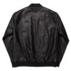 MAX Classic Leather Bomber Jacket (Black or Brown) - Image 7