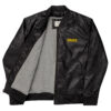 MAX Classic Leather Bomber Jacket (Black or Brown) - Image 6