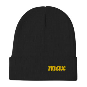 Embroidered Beanie
